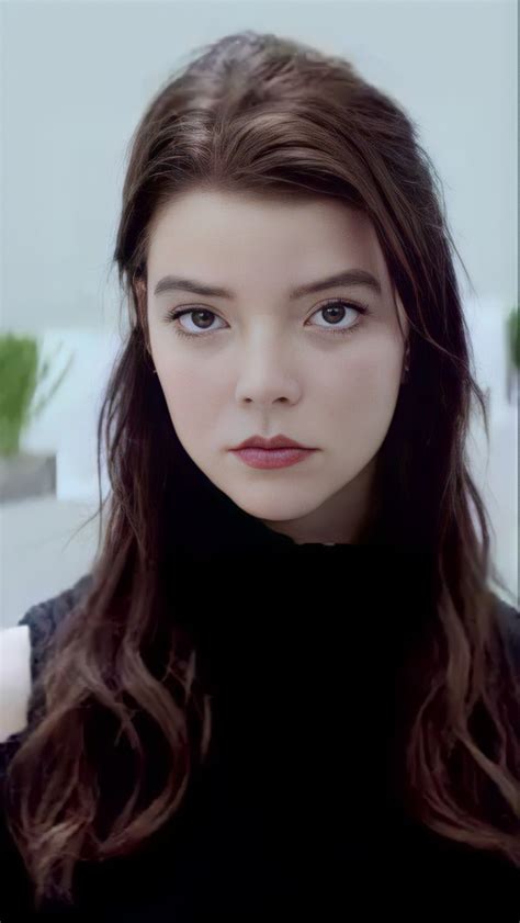 anya taylor-joy with brown hair